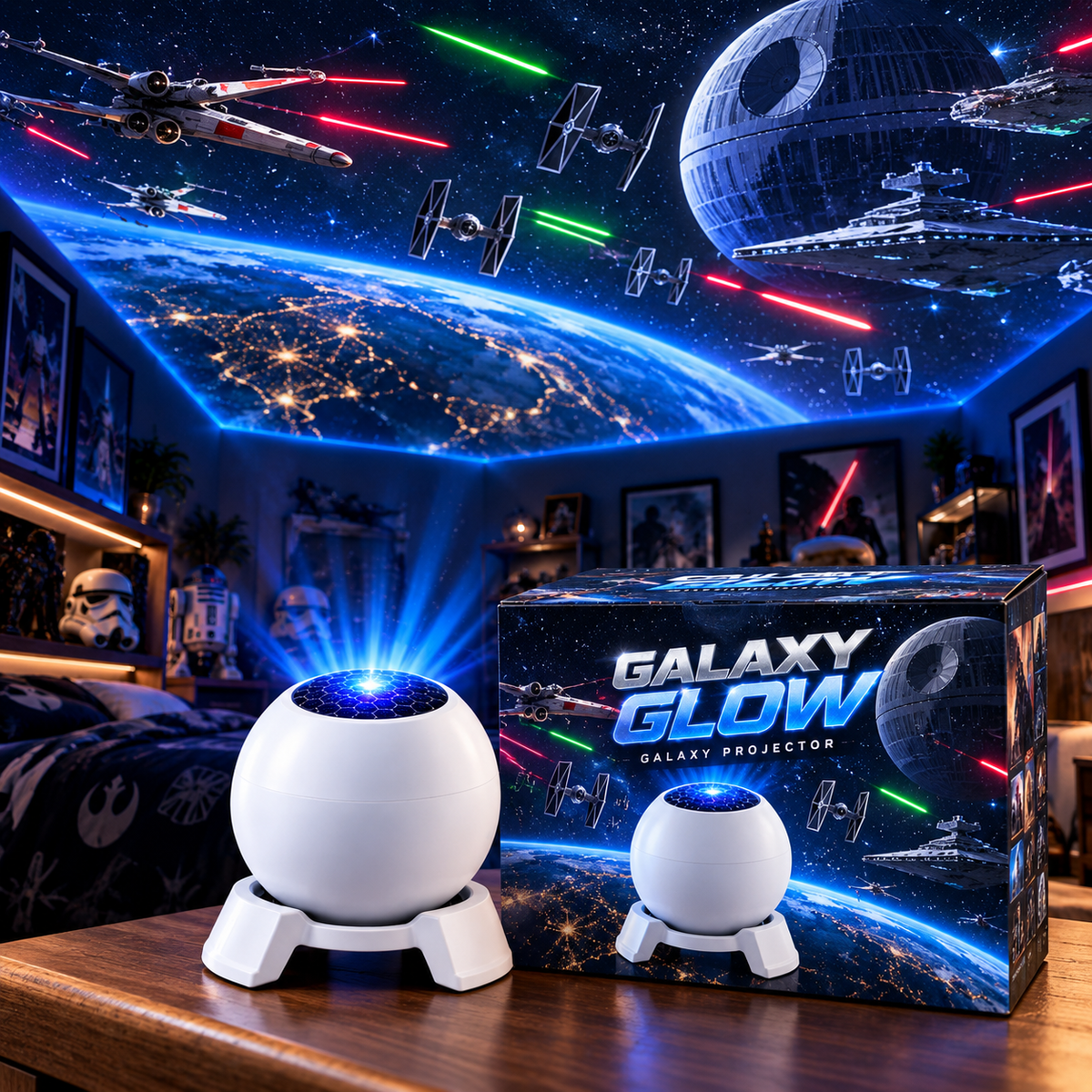 Galaxy Glow Projector